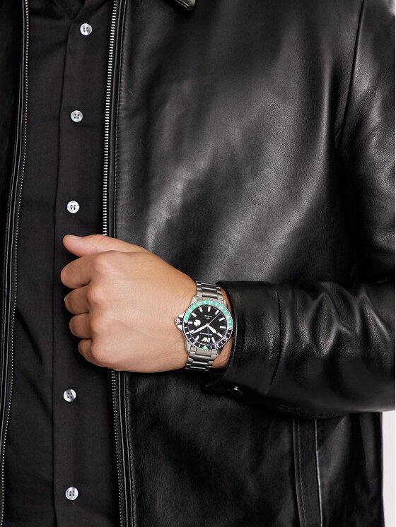 Vyriškas laikrodis EMPORIO ARMANI AR11589 – „Diver GMT“ – 4