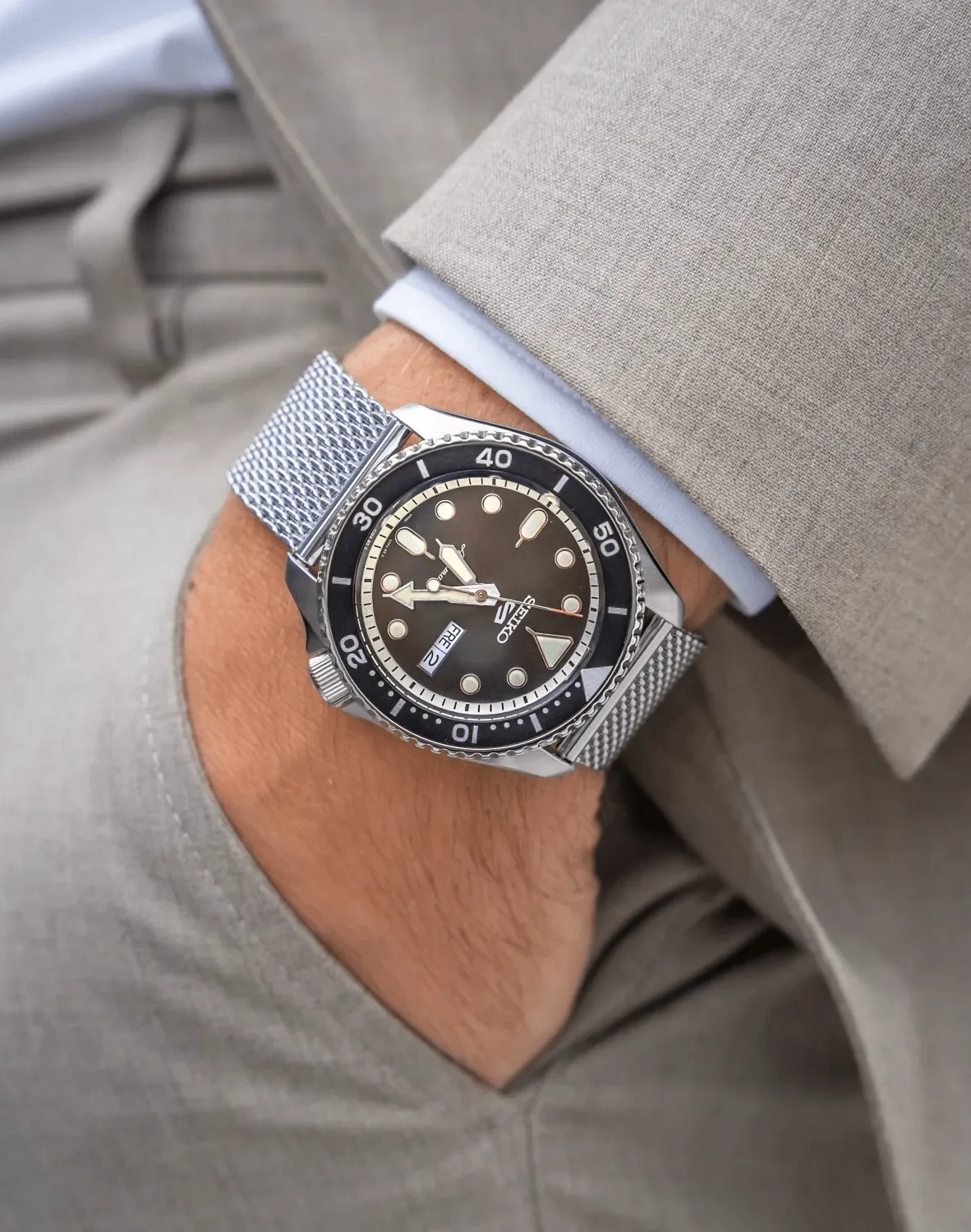 VYRIŠKAS LAIKRODIS SEIKO SRPD73K1 + DĖŽUTĖ - Image 5
