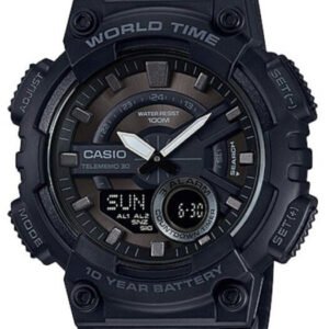 Laikrodis Casio Sport AEQ-110W-1BVEF + DĖŽUTĖ