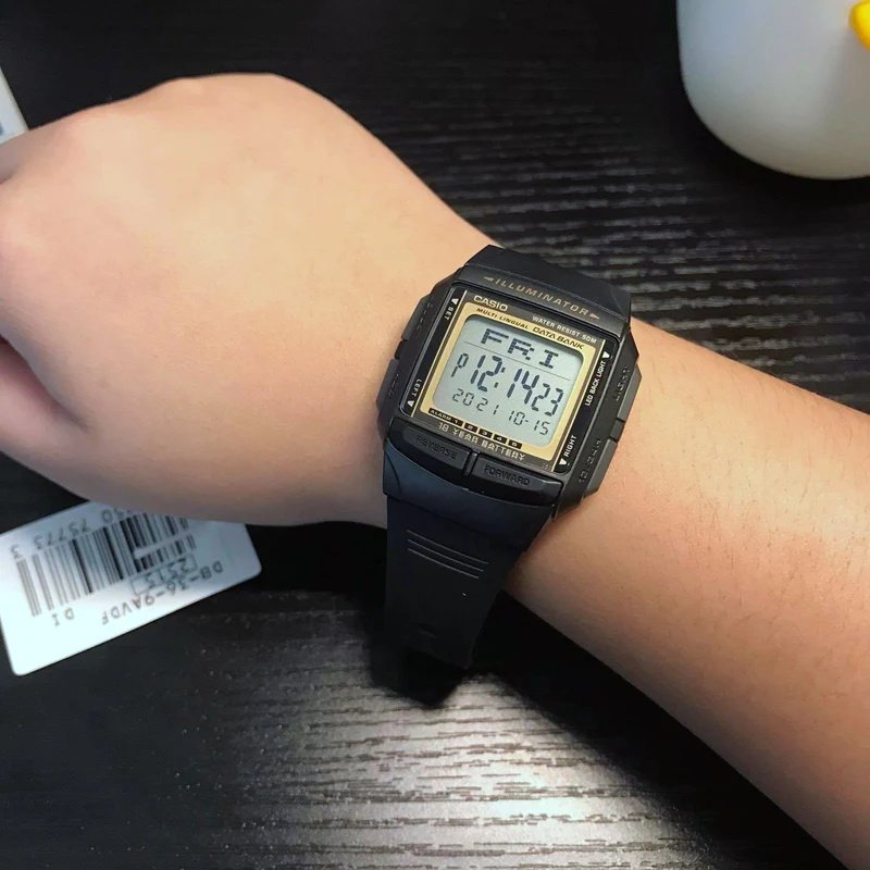 CASIO DB-36-9AVDF VYRIŠKAS LAIKRODIS + DĖŽUTĖ - Image 4
