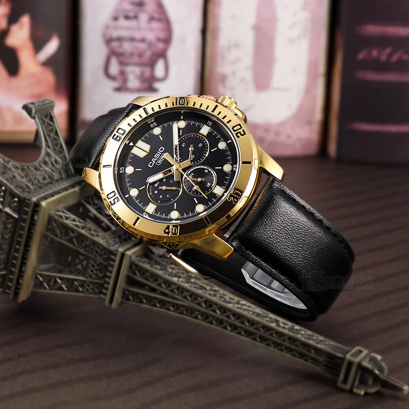 Vyriškas laikrodis Casio MTP-VD300GL-1EUDF – 6