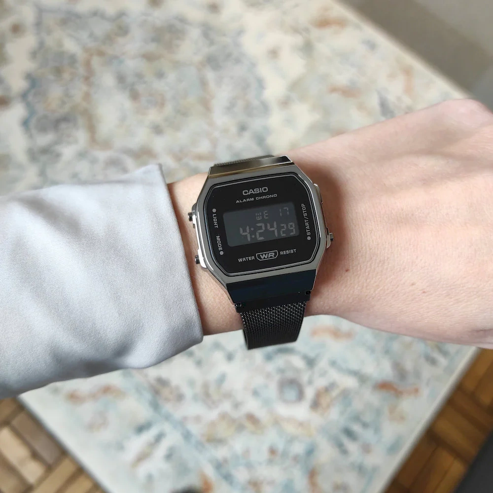 Vyriškas laikrodis Casio A168WEMB-1BDF – 9