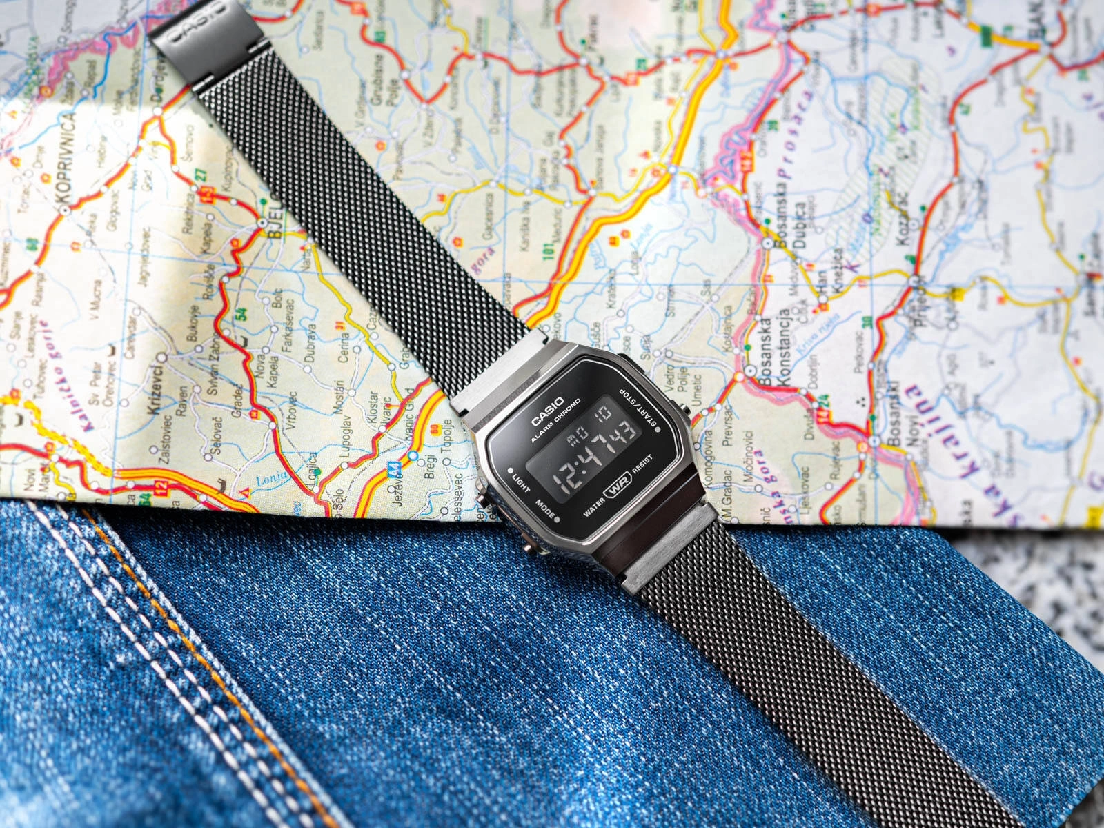 Vyriškas laikrodis Casio A168WEMB-1BDF – 8