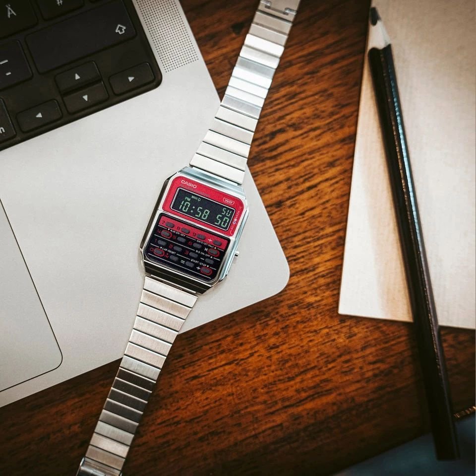 Vyriškas laikrodis Casio CA-500WE-4BDF – 6