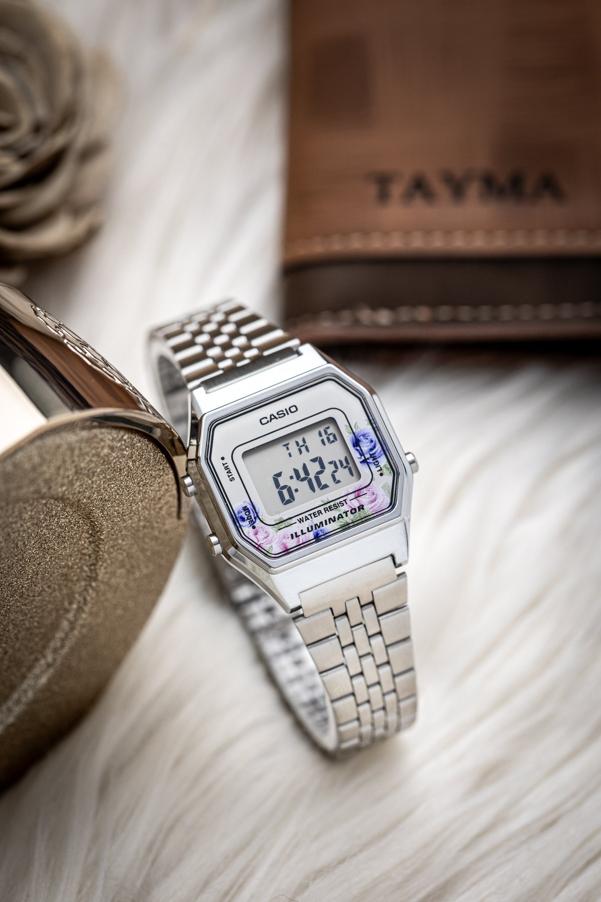 Moteriškas laikrodis CASIO LA680WA-4CDF – 5
