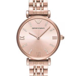 EMPORIO ARMANI AR11059 MOTERŲ LAIKRODIS – GIANNI T-BAR (zi526d)