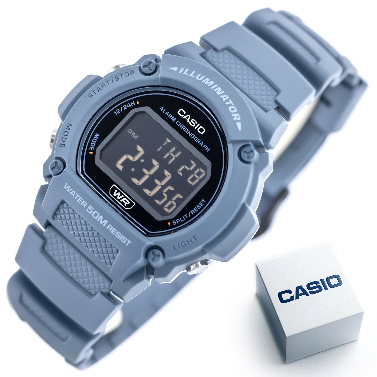 Vyriškas laikrodis CASIO W-219HC-2BVDF – 10
