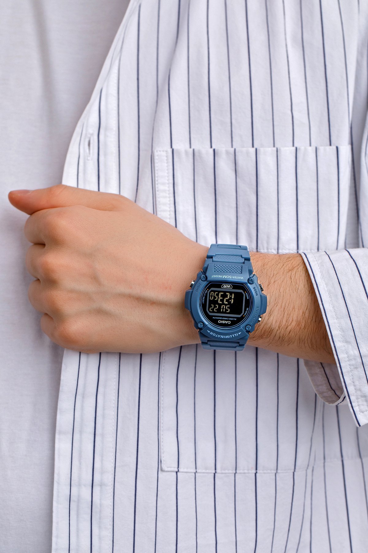Vyriškas laikrodis CASIO W-219HC-2BVDF – 5