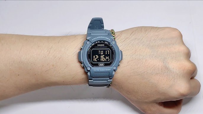 Vyriškas laikrodis CASIO W-219HC-2BVDF – 7