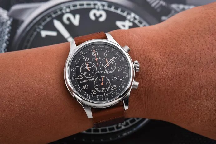Vyriškas laikrodis TIMEX ekspedicinis lauko chronografas 43 mm TW4B26800 - Image 6