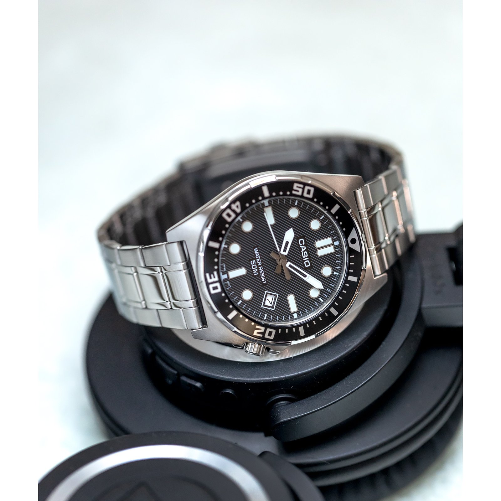 Vyriškas laikrodis Casio MTD-135D-1A – 5