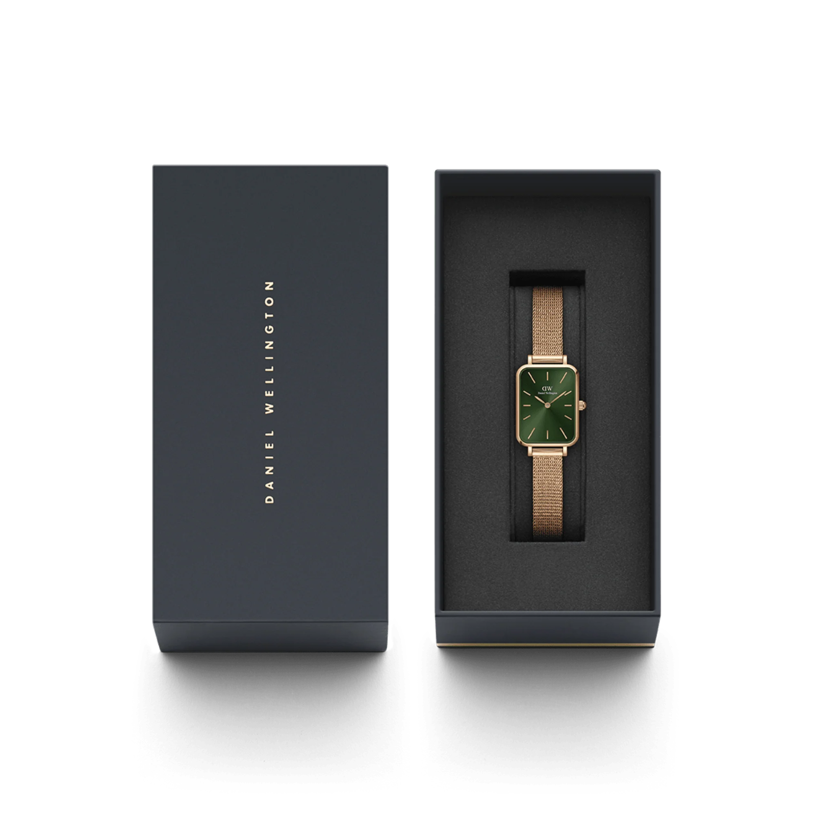Moteriškas laikrodis DANIEL WELLINGTON Quadro Pressed Melrose Emerald 20 mm DW00100445 – 4
