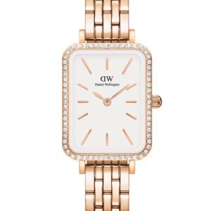 Moteriškas laikrodis DANIEL WELLINGTON Quadro Rose Gold DW00100672