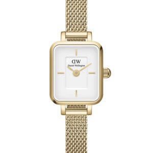 Moteriškas laikrodis DANIEL WELLINGTON Quadro Mini 15 mm DW00100725