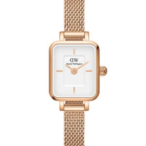 Moteriškas laikrodis DANIEL WELLINGTON Quadro Mini Melrose 15 mm DW00100727