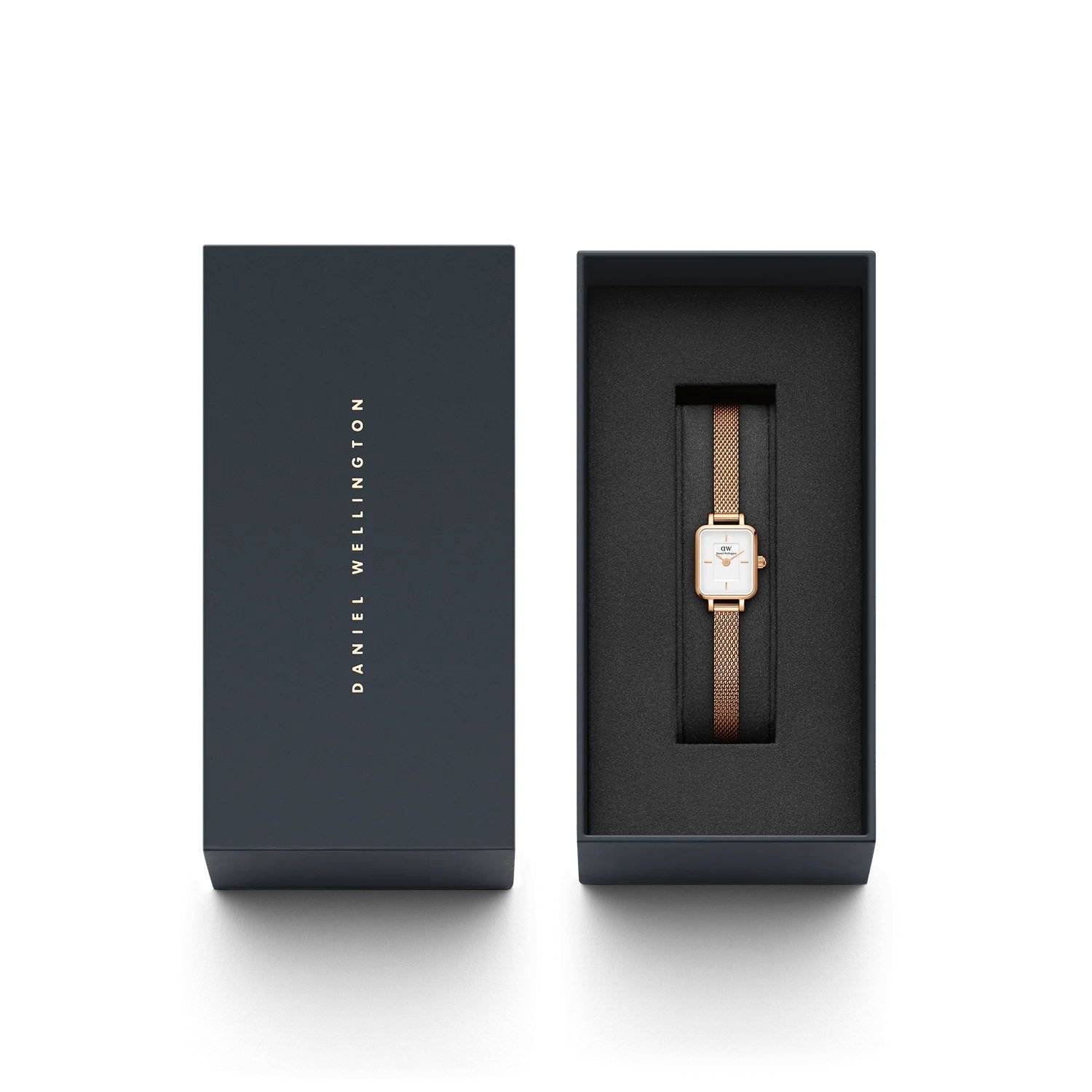 Moteriškas laikrodis DANIEL WELLINGTON Quadro Mini Melrose 15 mm DW00100727 – 7
