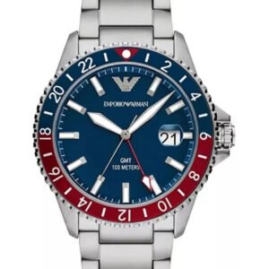 EMPORIO ARMANI VYRIŠKAS LAIKRODIS AR11590 - Diver GMT (zi112b)
