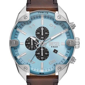 VYRIŠKAS LAIKRODIS DIESEL  Spiked Chronograph DZ4606 + DĖŽUTĖ