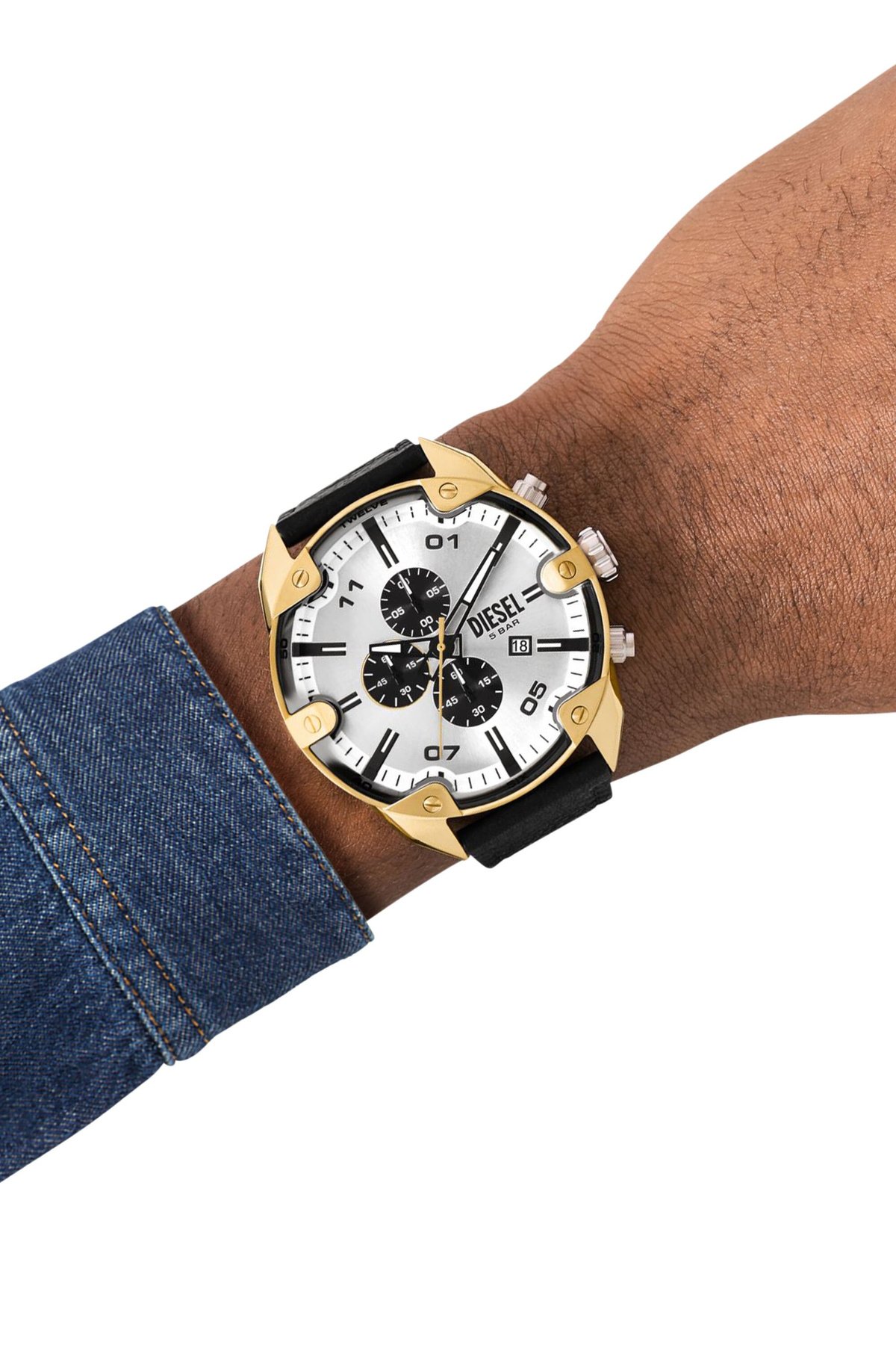 Vyriškas laikrodis DIESEL Spiked Chronograph DZ4671 - Image 4