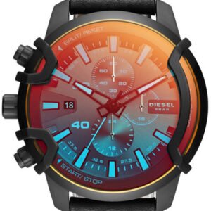 DIESEL Griffed Chronograph vyriškas laikrodis DZ4519 + DĖŽUTĖ