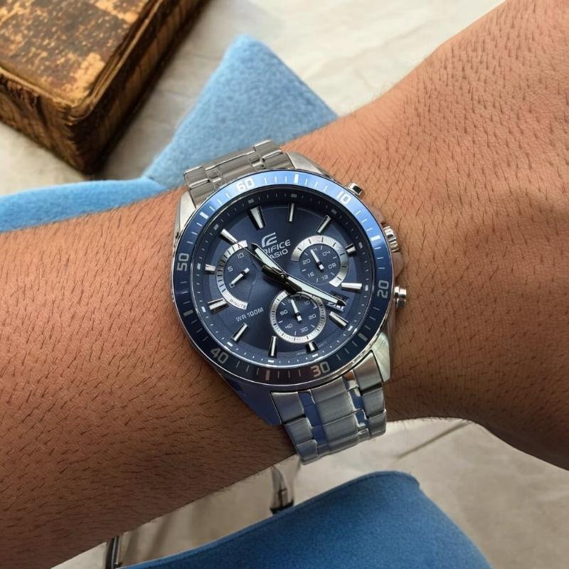 Vyriškas laikrodis CASIO EDIFICE EFR-552D-2AVUDF – 10 ATM – 7