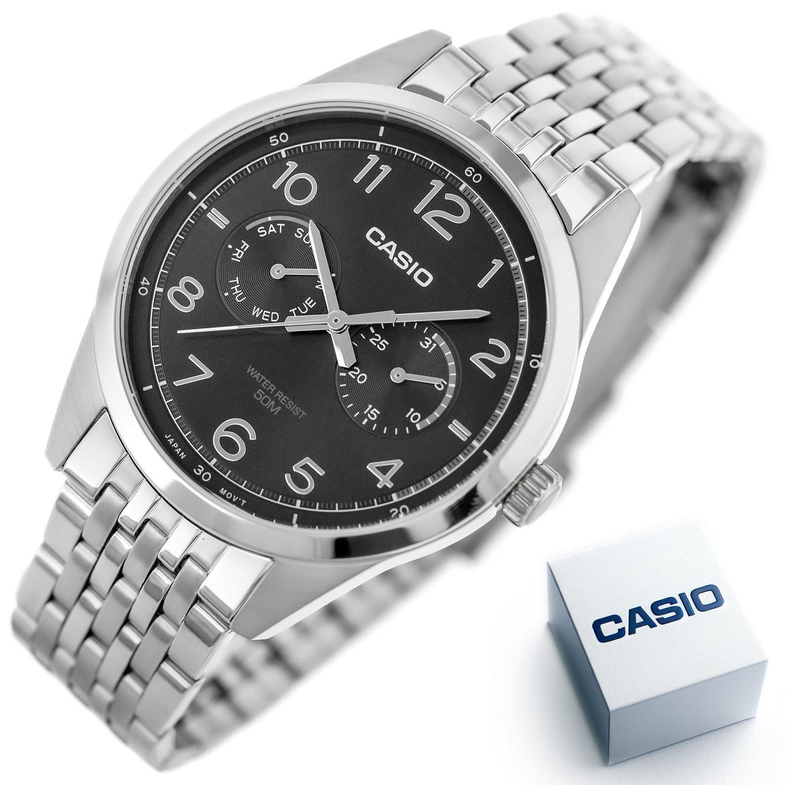 Vyriškas laikrodis CASIO MTP-E340D-1A - Image 10