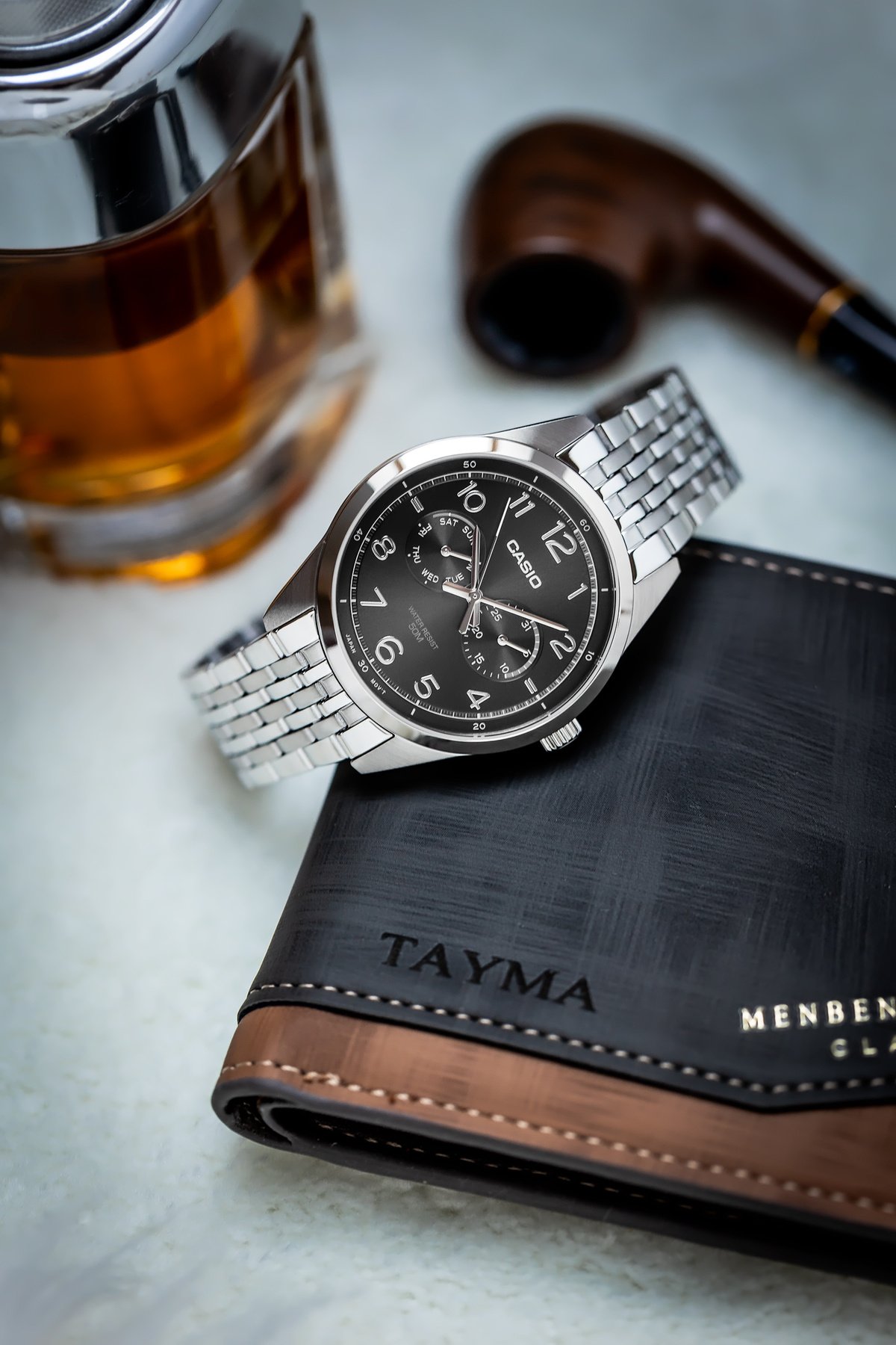 Vyriškas laikrodis CASIO MTP-E340D-1A - Image 8