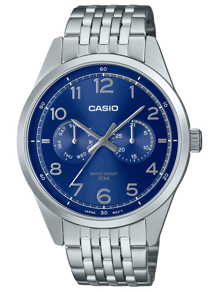 CASIO MTP-E340D-2A VYRIŠKAS LAIKRODIS (zd264b) + DĖŽUTĖ