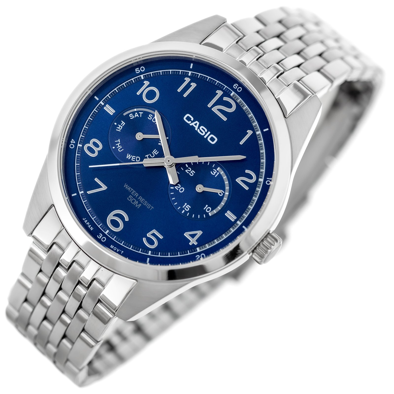 CASIO MTP-E340D-2A VYRIŠKAS LAIKRODIS (zd264b) + DĖŽUTĖ - Image 2