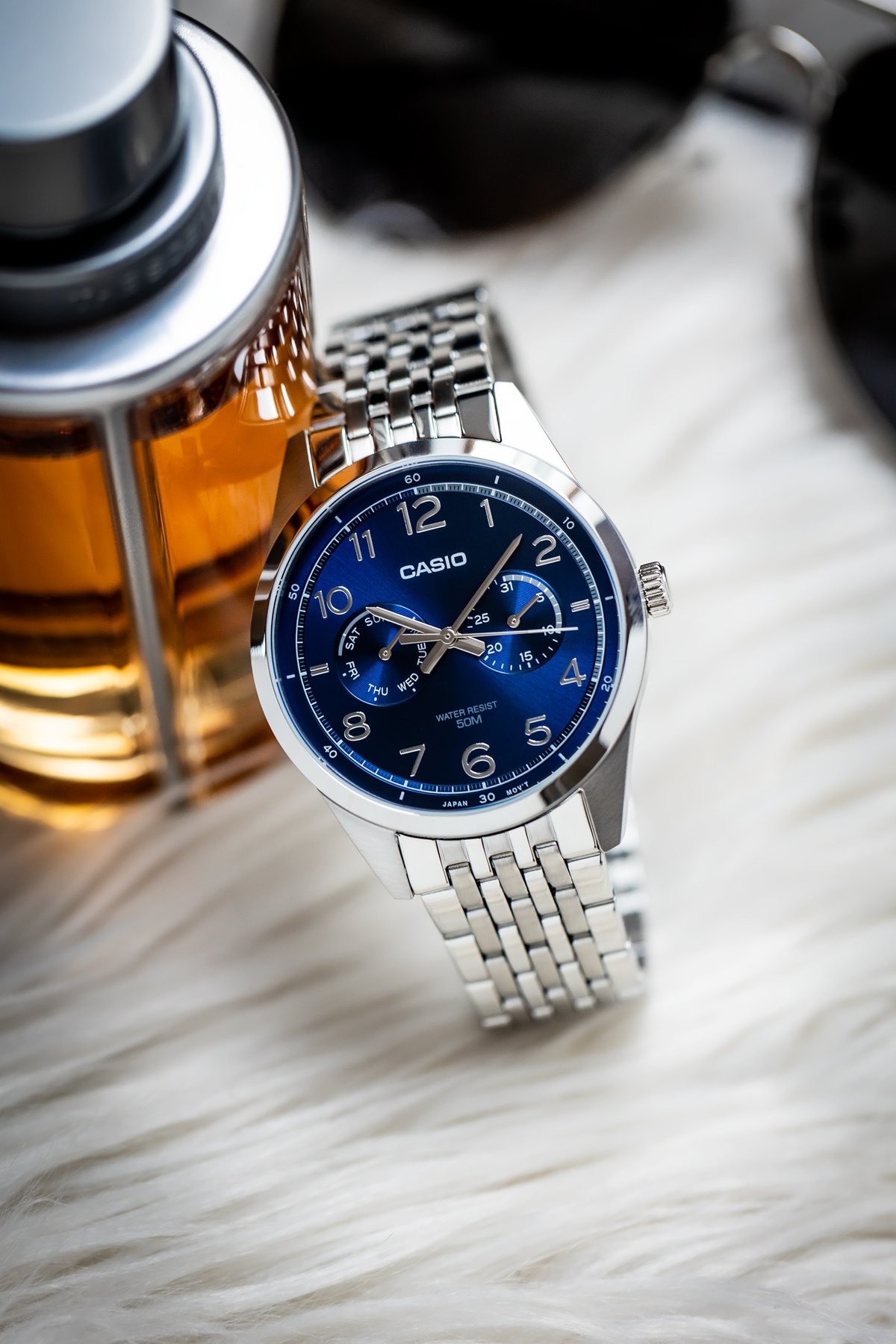 CASIO MTP-E340D-2A VYRIŠKAS LAIKRODIS (zd264b) + DĖŽUTĖ - Image 5