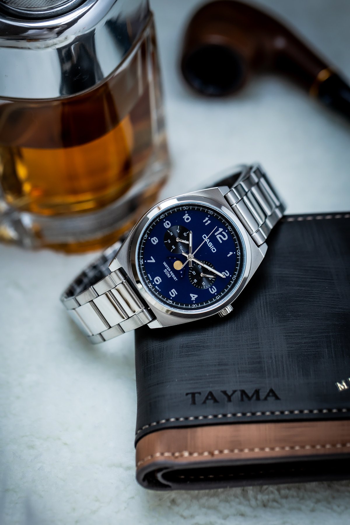 CASIO MTP-M300D-2A VYRIŠKAS LAIKRODIS (zd266b) + DĖŽUTĖ - Image 7