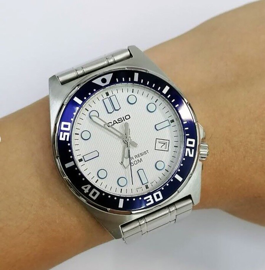 Casio vyriškas laikrodis MTD-135D-7A + DĖŽUTĖ - Image 5