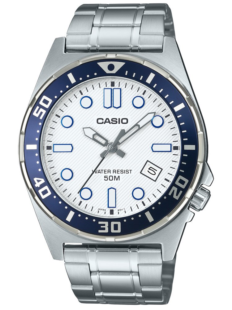 Casio vyriškas laikrodis MTD-135D-7A + DĖŽUTĖ