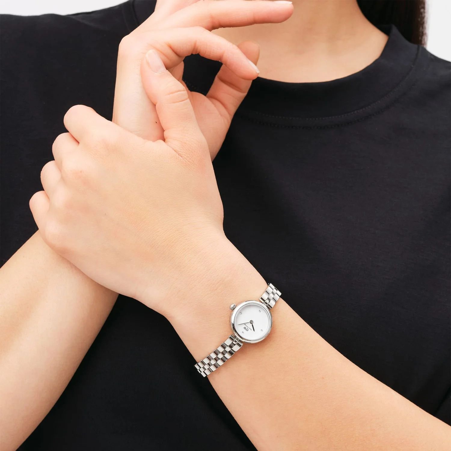 Moteriškas laikrodis DANIEL WELLINGTON Elan Lumine Rose Gold 22mm DW00100716 – 2