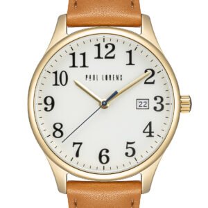 PAUL LORENS VYRIŠKI LAIKRODIS - PL20016A-4B2 (zg380d) + DĖŽUTĖ