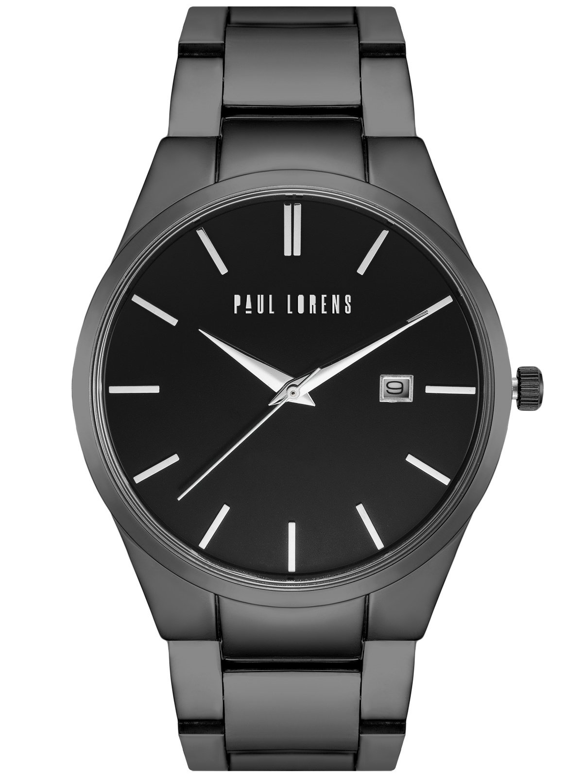 PAUL LORENS VYRIŠKI LAIKRODIS - PL20015B-1A5 (zg381a) + DĖŽUTĖ