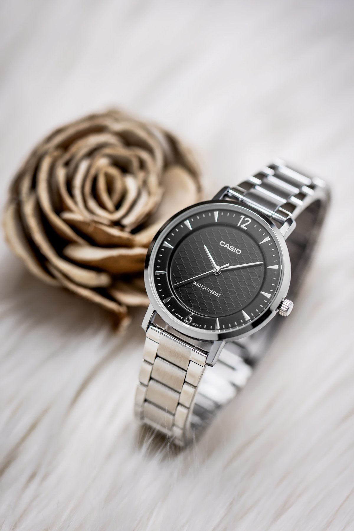 CASIO LTP-VT04D-1A MOTERŲ LAIKRODIS (zd659a) + DĖŽUTĖ - Image 7