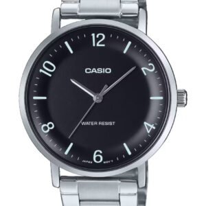 VYRIŠKI LAIKRODIS CASIO  MTP-VT03D-1B + DĖŽUTĖ
