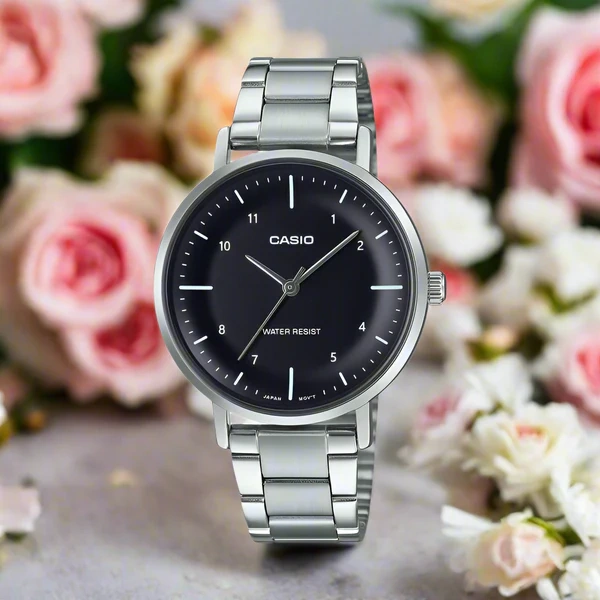ZEGAREK DAMSKI CASIO LTP-VT03D-1B (zd661a) + DĖŽUTĖ - Image 8