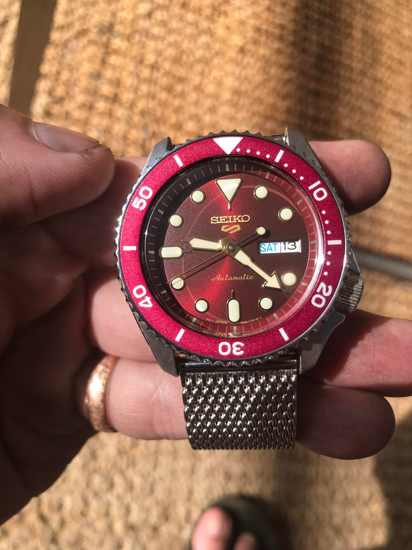 VYRIŠKAS LAIKRODIS SEIKO SRPD69K1 + DĖŽUTĖ - Image 3