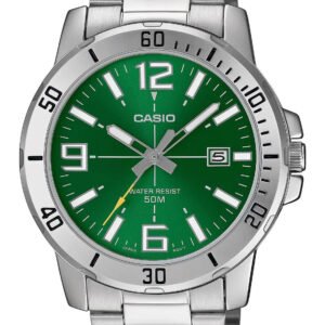 VYRIŠKAS LAIKRODIS CASIO MTP-VD01D-3B + DĖŽUTĖ