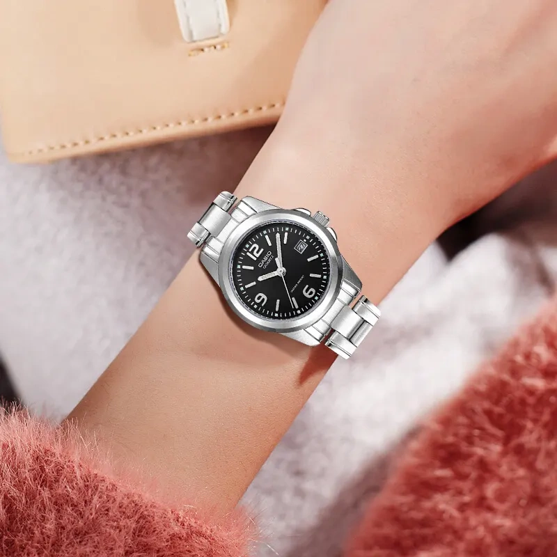 Moteriškas laikrodis Casio LTP-1215A-1ADF + DĖŽUTĖ - Image 5