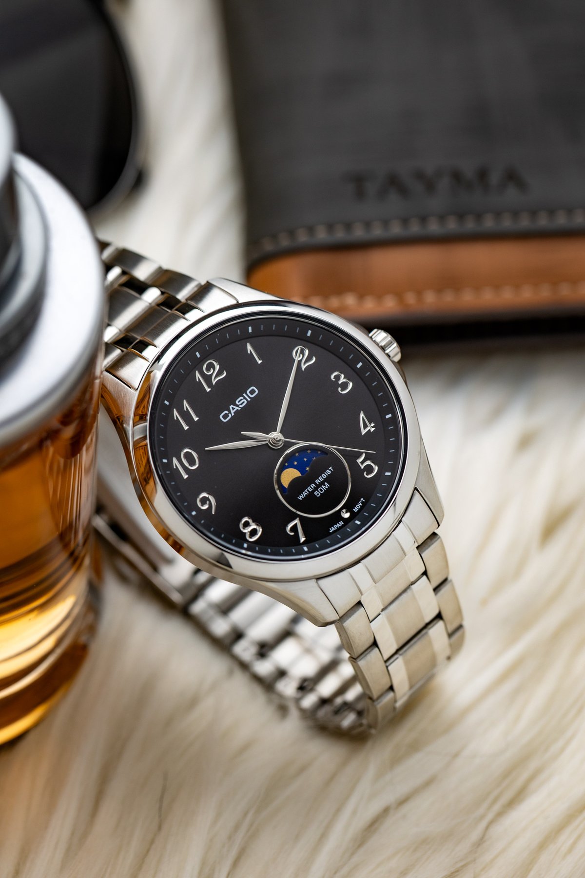 VYRIŠKI LAIKRODIS CASIO MTP-M110D-1A (zd293a) + DĖŽUTĖ - Image 5