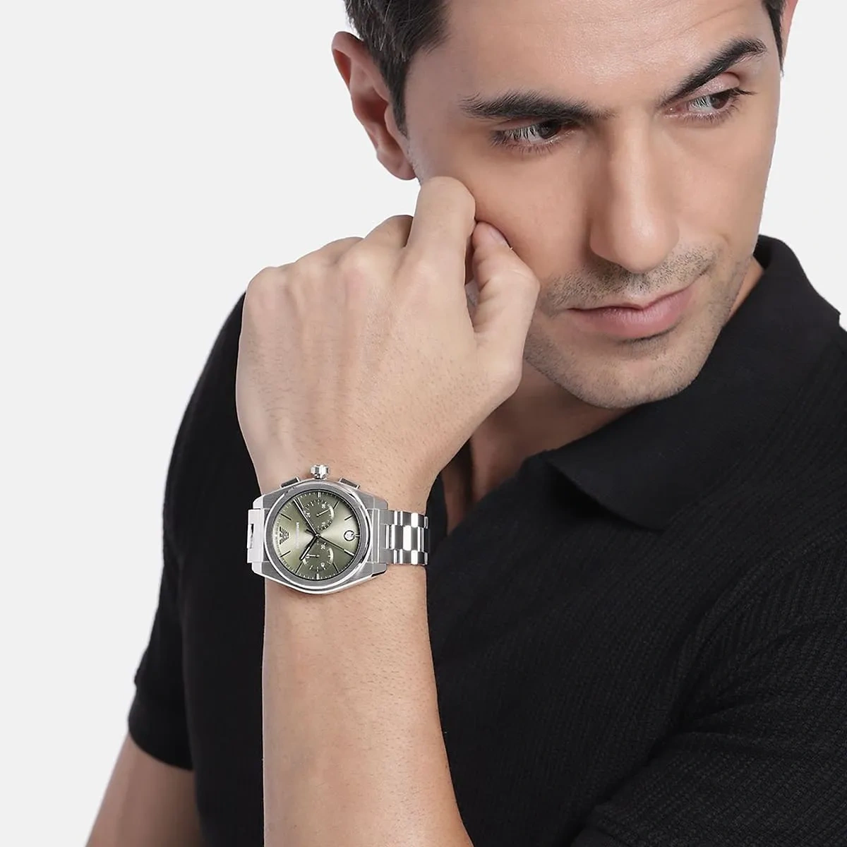 VYRIŠKI LAIKRODŽIAI EMPORIO ARMANI AR11640 - Federico Chronograph (zi122a) - Image 4