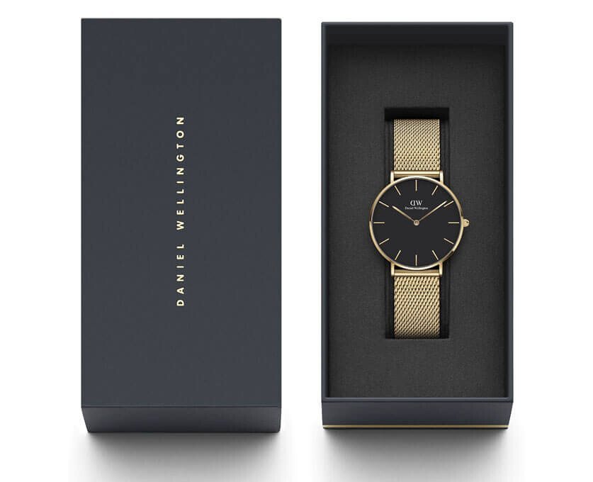 Moteriškas laikrodis DANIEL WELLINGTON DW00100345 – PETITE EVERGOLD 36 mm – 8