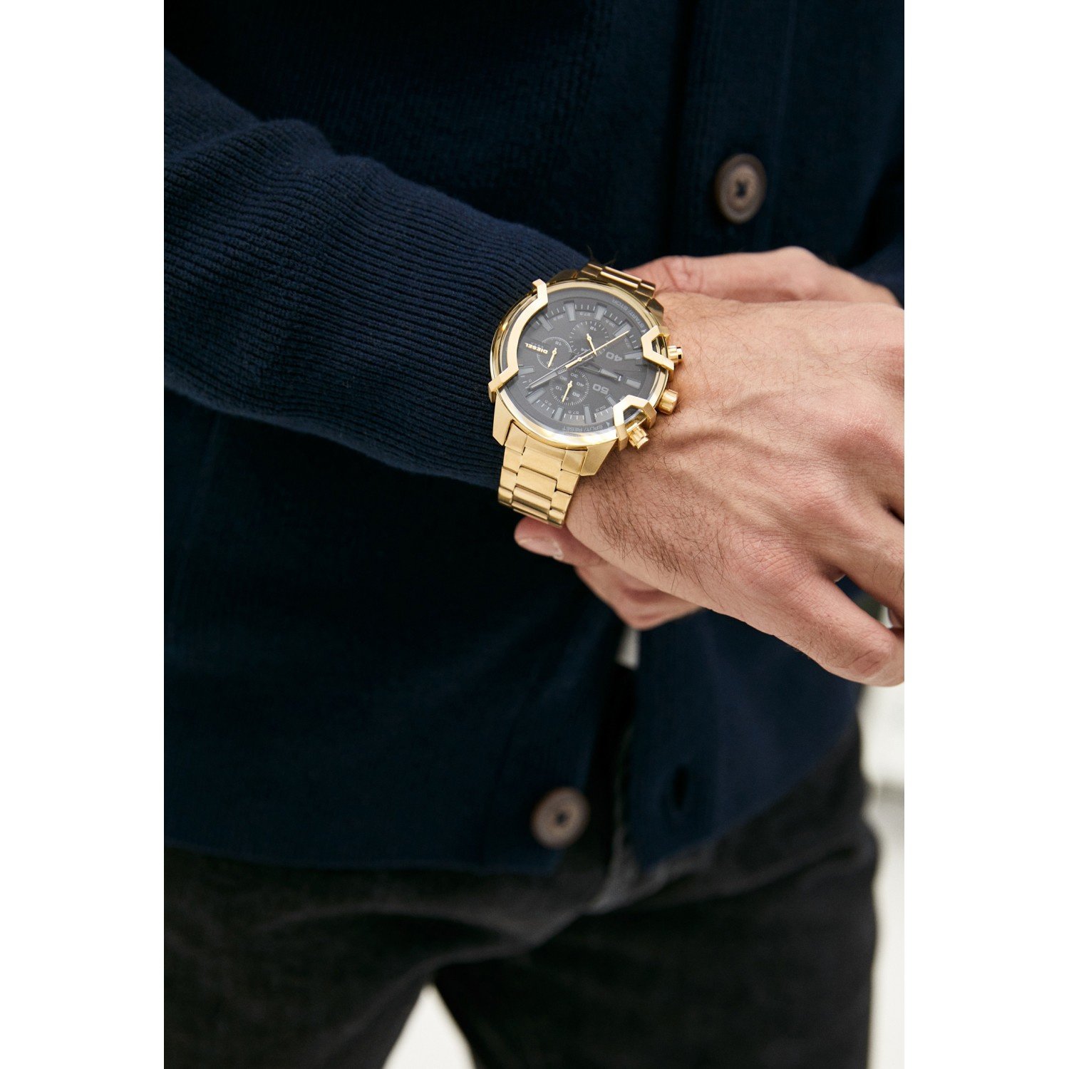 Vyriškas laikrodis DIESEL Griffed Chronograph DZ4573 – 5