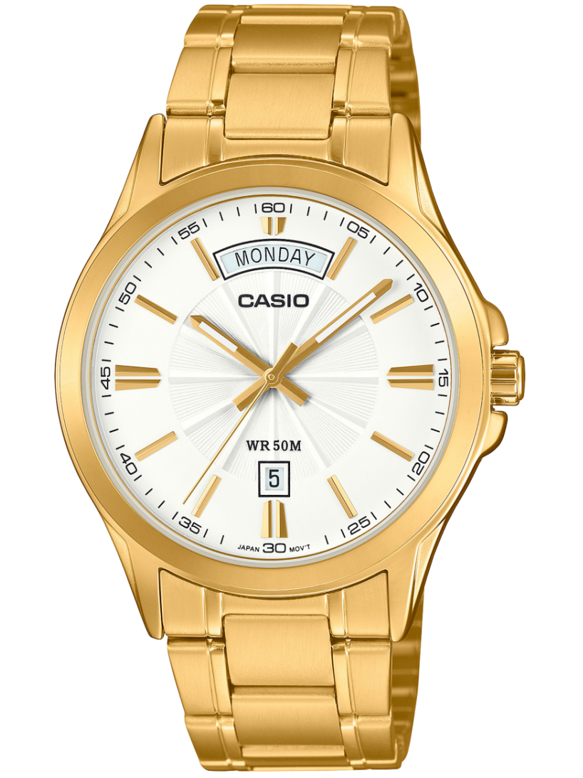 ZEGAREK MĘSKI CASIO MTP-1381GD-7A (zd191e) + BOX