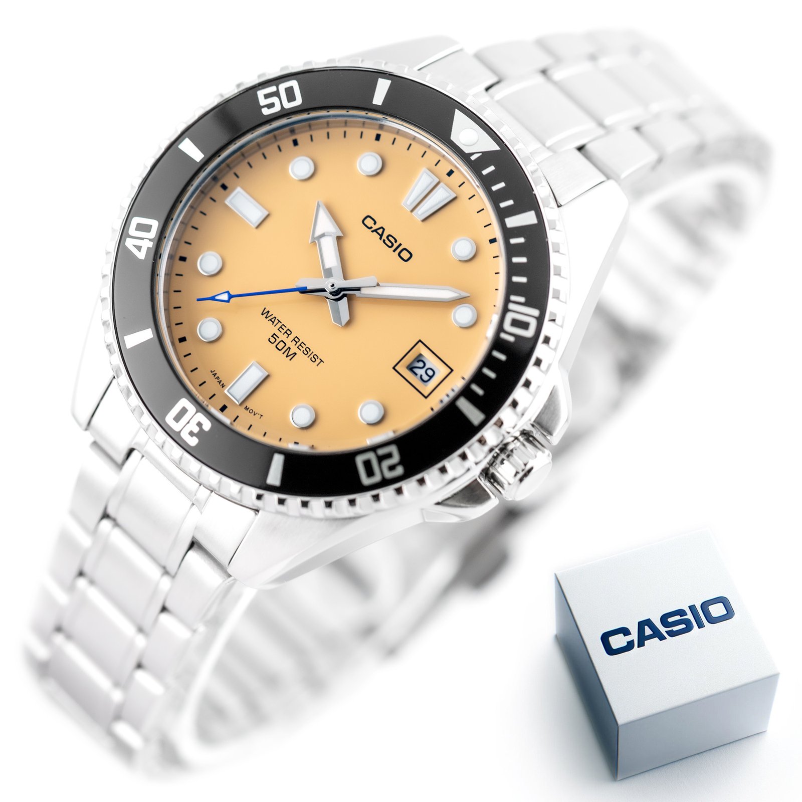 Zegarek Męski Casio MDV-10D-4A2+ BOX - Image 11