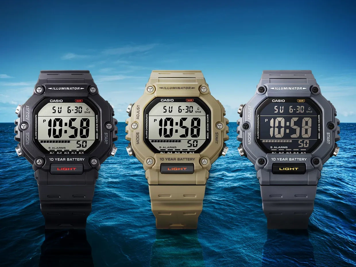 Vyriškas laikrodis CASIO AE-1600H-1AVEF - Image 9