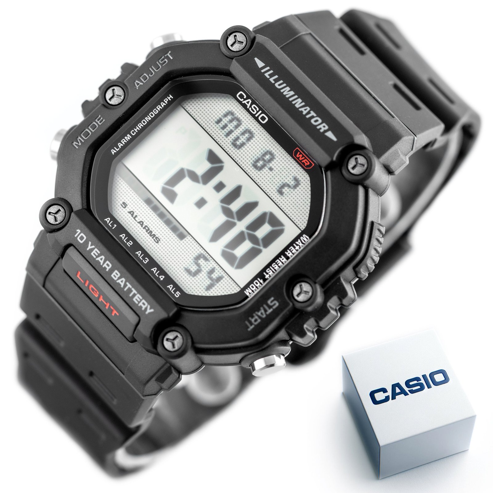 Vyriškas laikrodis CASIO AE-1600H-1AVEF - Image 11